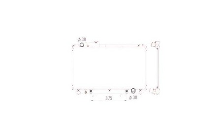 Nrf радіатор wody lexus ls 430 ucf30 фото №1