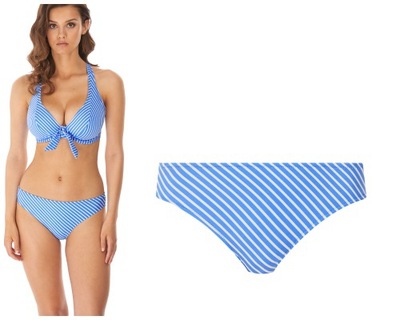 S Freya Beach Hut blue moon figi bikini do stroju kąpielowego