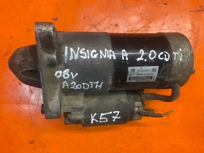 57k стартер opel insignia a 2.0 cdti 55353857 фото №1