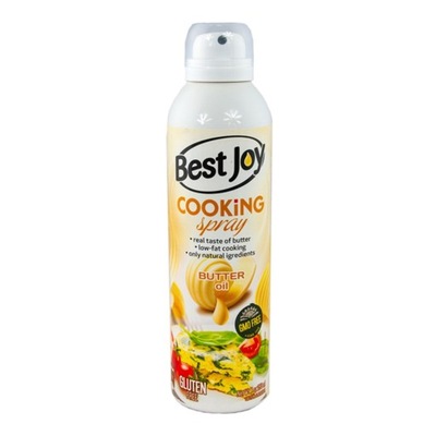 BEST JOY COOKING OLEJ MASŁO W SPRAYU 250ml 0 kcal