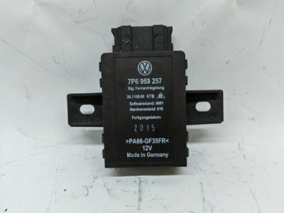 Vw touareg ii 7p модуль керування сидіння фото №1