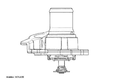 ТЕРМОСТАТ IVECO 82C 2,3JTD WAHLER