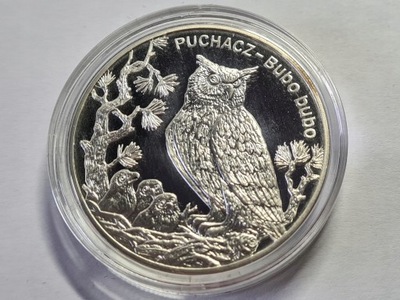 Moneta 20 zł Puchacz 2005