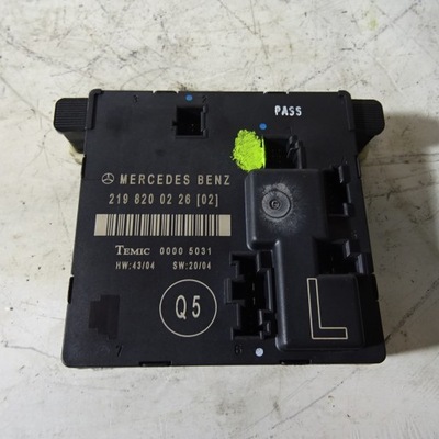 Mercedes cls c219 модуль дверь левый задняя 2198200226 фото №1