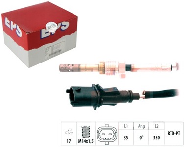 SENSOR TEMPERATURA GASES DE ESCAPE OPEL SAAB EPS  