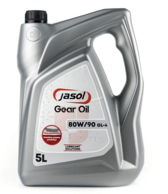 МАСЛО PRZEKLADNIOWY GEAR OIL GL-4 80W-90 JASOL 5L фото