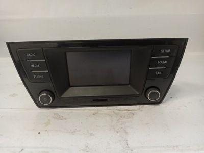 Skoda fabia iii радио заводской oryg 6v0035871d фото №1