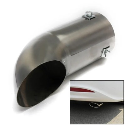 30MM-55MM UNIVERSAL END PIPES EXHAUST CAR SILENCER SAMO~40730  