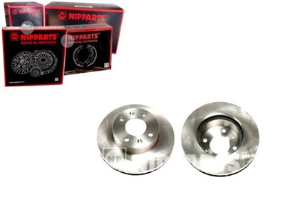 NIPPARTS DISCOS DE FRENADO 2 PIEZAS HYUNDAI I10 1.1 NIP  