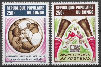 Republika Kongo - sport** (1974) SW 412/417