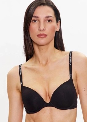 CALVIN KLEIN BIUSTONOSZ PUSH UP CZARNY 70C P8C