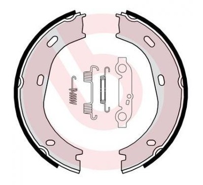 BREMBO ZAPATAS DE TAMBOR DE FRENADO MERCEDES-BENZ CUPÉ  