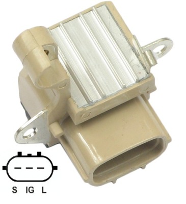 Регулятор напруги are6089 jaguar xj 3.5 4.2 r xj8 фото №1