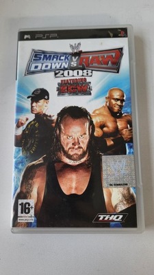 GRA NA KONSOLĘ SONY PSP SMACKDOWN VS RAW 2008 GWR