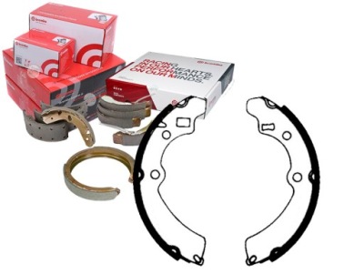 Brembo тормозные колодки тормозные kpl. задняя suzuki samurai 1 фото №1