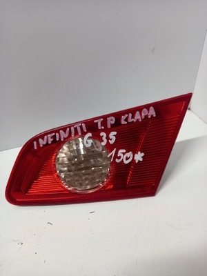 Лампа задня права задня правий кришки infiniti g35 фото №1