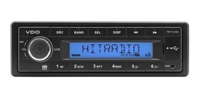 VDO TR711U-BU Radio samochodowe RETRO MP3 USB AUX