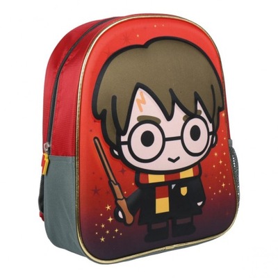 Plecak przedszkolny wypukły 3D - Harry Potter 31cm