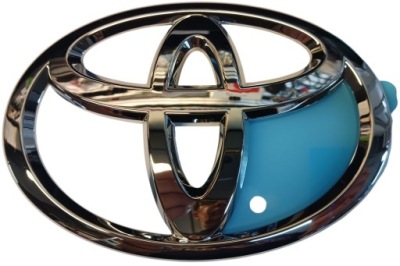Эмблема logo toyota auris corolla land cruiser prado 2006-2020 оригинал фото №1