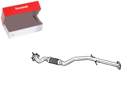 Труба выхлопная перед dł.:1400mm opel insignia a insignia a country фото №1