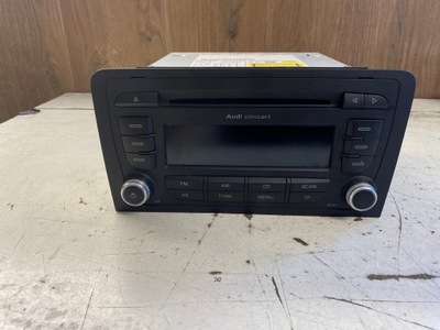 Audi a3 8p lift радіо cd concert 8p0035186ab фото №1