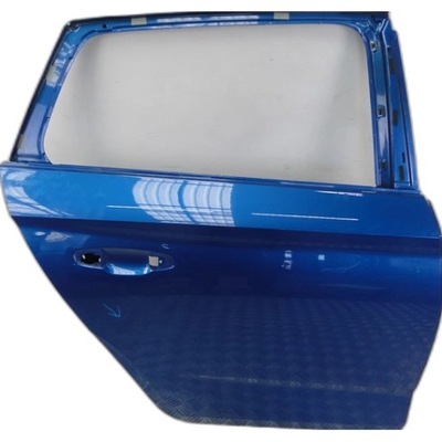 Дверь левый задняя 657 scala повреждённые do покраска фото №1