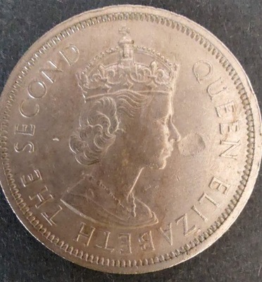 0367 - Hongkong 1 dolar, 1960