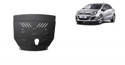 Крышка багажника pod двигатель kia rio iii 11-2017 фото №1