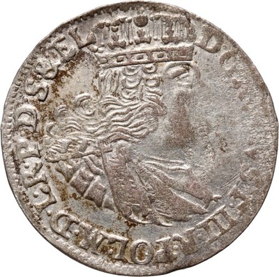 Polska, August III, szóstak 1763 ROEO, Gdańsk