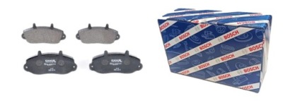 Bosch тормозные колодки тормозной. renault master 98- фото №1