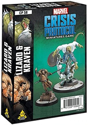 Atomic Mass Games | Marvel Crisis Protocol: Character Pack: Lizard & Kraven