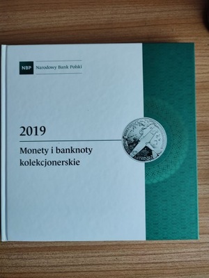 K=MONETY I BANKNOTY KOLEKCJONERSK -ALBUM NBP-2019R