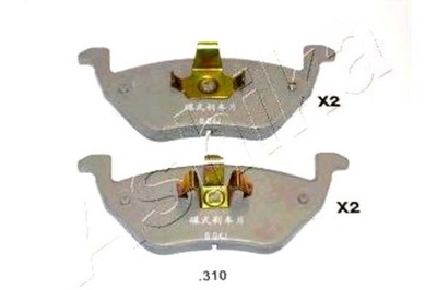 Ashika гальмівні колодки гальмівні mazda tribute 2.3 awd ep фото №1