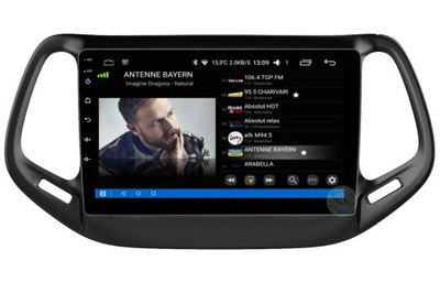 NHOPEEW Radio Samochodowe do Jeep Compass 2017-2021 z Carplay i Android