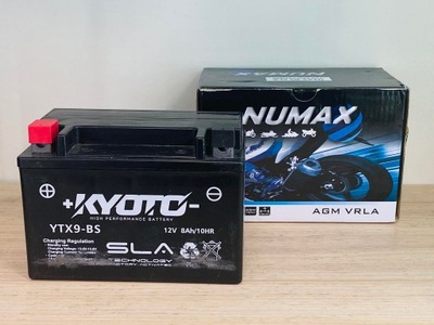 BATERÍA PARA MOTOCICLETA NUMAX KYOTO YTX9-BS  