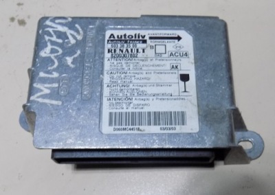 Модуль датчик air bag megane scenic ii 8200307802 фото №1