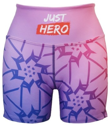 LEGGINSY KRÓTKIE SPODENKI SPORTOWE JUST HERO r.S