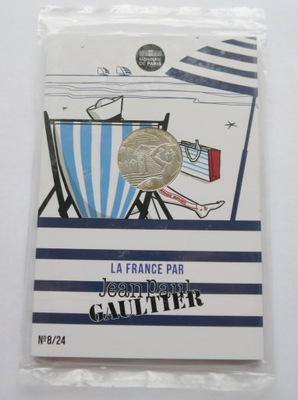 FRANCJA 10 EURO 2017 JEAN PAUL GAULTIER No8