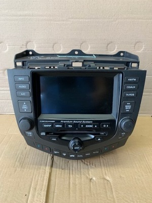 NAVIGATION RADIO HONDA ACCORD VII FACELIFT 2007R 2.4 ENGLISH VERSION  