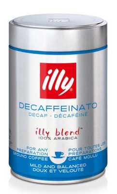Illy Espresso Decaf 250g kawa bezkofeinowa mielona