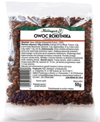 Owoc rokitnika Herbapol Kraków 50g