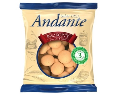 Andante Biszkopty 130 g