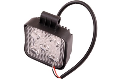 FARO EN FUNCIONAMIENTO KWADRATOWA MINI 15W 5 DIODO LUMINOSO LED GLANZ  