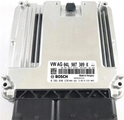 КОМПЬЮТЕР ECU VW 2.0 TDI 04L907309K 0281030170