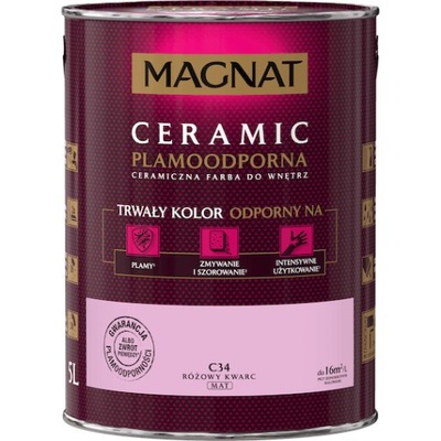 Magnat Ceramic Różowy Kwarc C34 5L