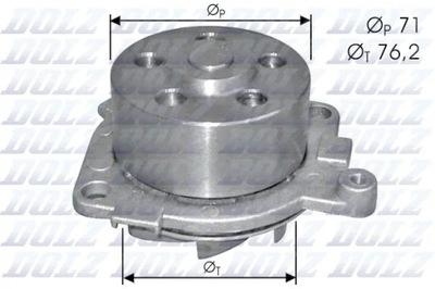 BOMBA DE AGUA ALFA ROMEO 147 1.6 TWIN SPARK DOLZ  