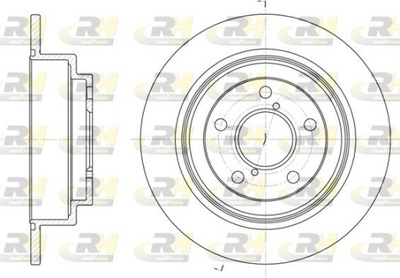 ROADHOUSE 6398.00 DISQUE DE FREIN - milautoparts-fr.ukrlive.com