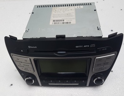 Радіо cd радіопрогравач hyundai ix35 10-15 фото №1