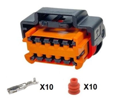 Жгут штекер лампы перед citroen, peugeot фото №1