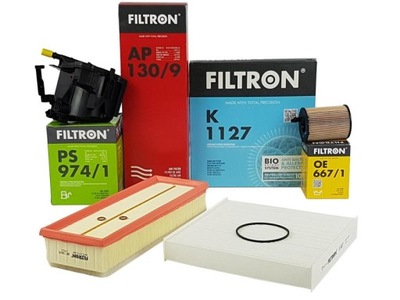 FILTRON SET FILTERS CITROEN BERLINGO I 1.6HDI  